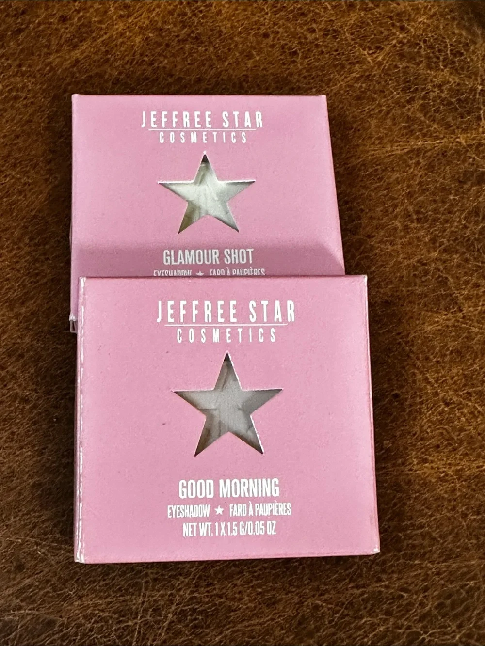 Jeffree Star set of two Eyeshadow - Good Morning and Glamour Shot